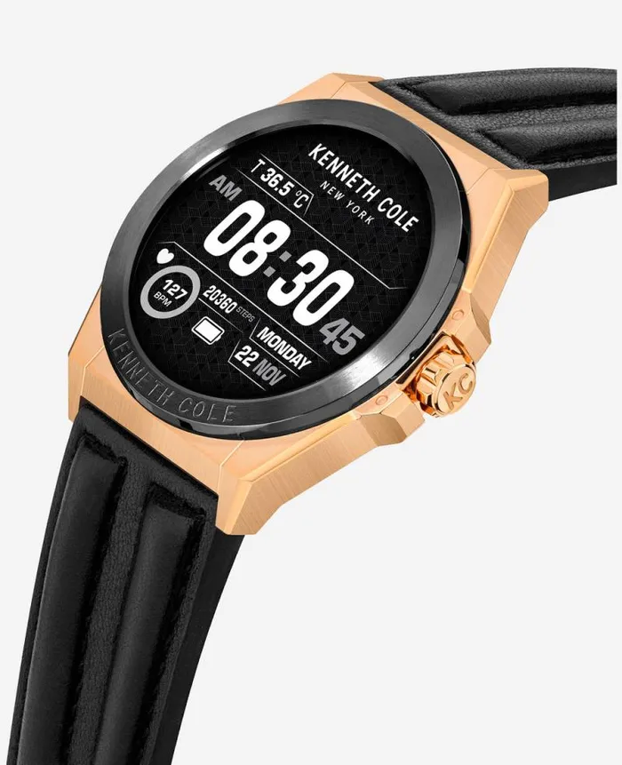 Men Mens Watches Kenneth Cole The Wellness Smartwatch 20 With Interchangeable Band Set Black Men Mens Watches Kenneth Cole The Wellness Smartwatch 20 With Interchangeable Band Set Black