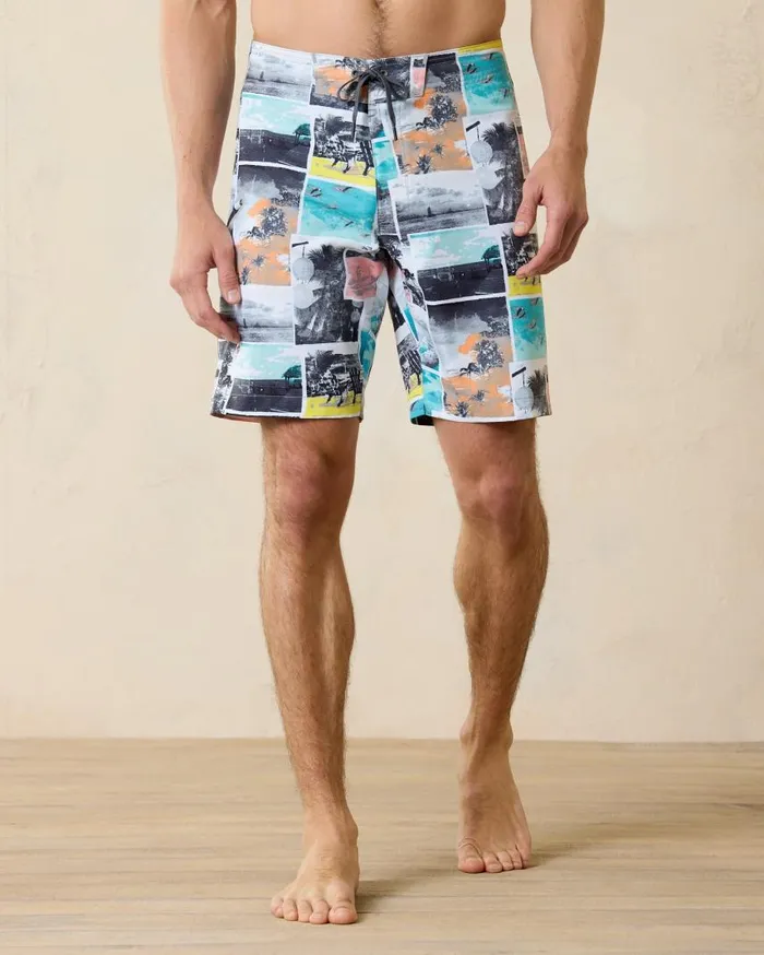 Men Molokai 9Inch Boardshorts Classic Blue Tommy Bahama Swim and Boardshorts