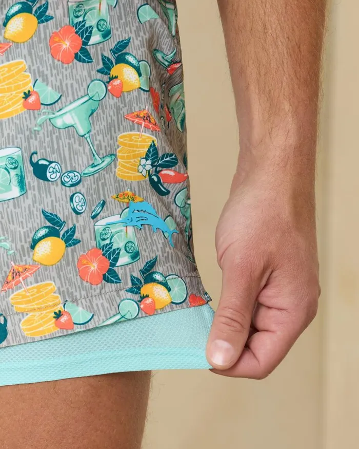 Men Naples Bay 6Inch Swim Trunks Paradise Green Tommy Bahama Swim and Boardshorts Men Naples Bay 6Inch Swim Trunks Paradise Green Tommy Bahama Swim and Boardshorts
