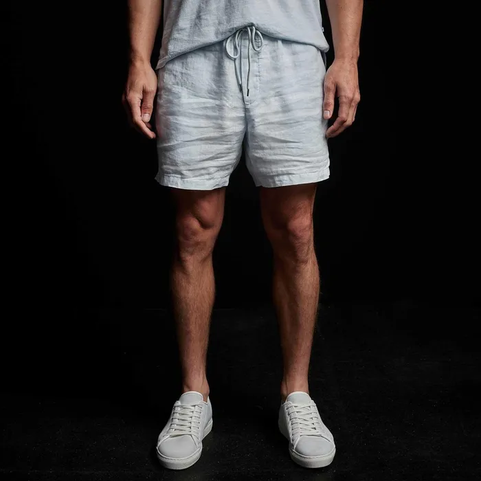 Men Shorts James Perse Lightweight Linen Short Memory Pigment