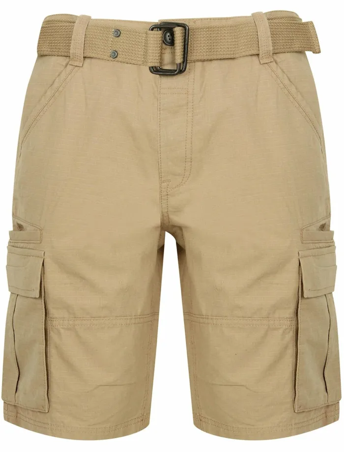 Men Shorts Tokyo Laundry Africa Ripstop Cotton Cargo Shorts With Belt In Stone 8211 Tokyo Laundry Stone Men Shorts Tokyo Laundry Africa Ripstop Cotton Cargo Shorts With Belt In Stone 8211 Tokyo Laundry Stone