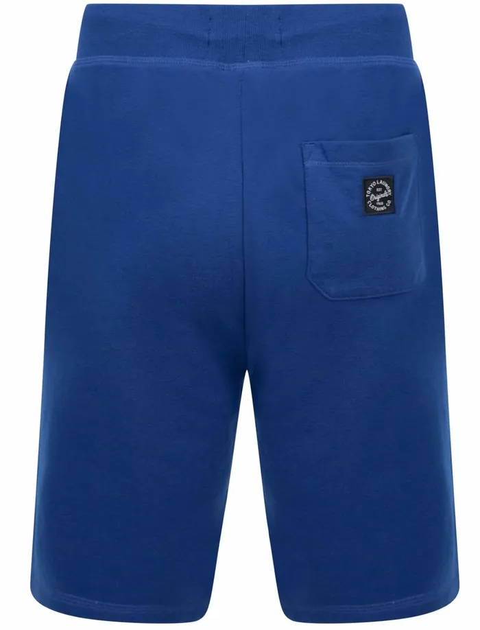 Men Shorts Tokyo Laundry Lauderdale Brush Back Fleece Jogger Shorts In Sea Surf Blue 8211 Tokyo Laundry Sapphire
