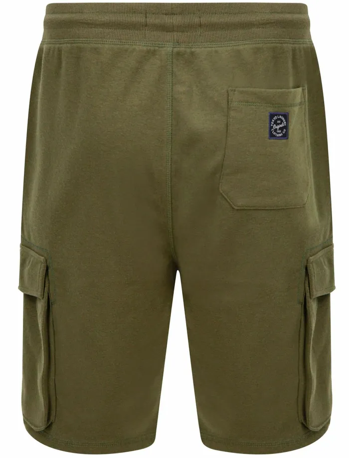 Men Shorts Tokyo Laundry Ralph MultiPocket Cargo Jogger Shorts In Dusty Olive 8211 Tokyo Laundry Olive