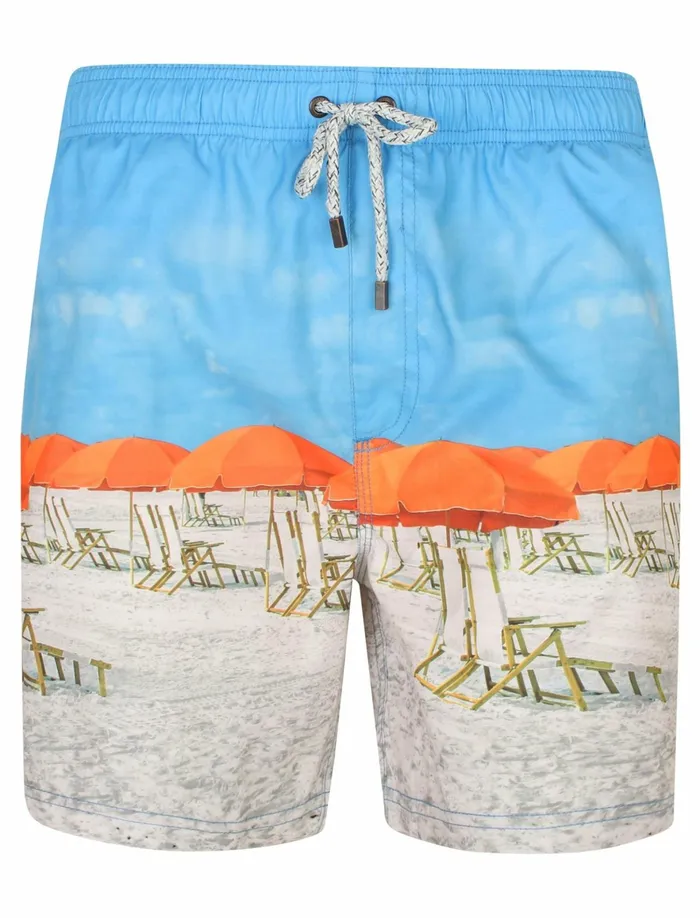 Men Swimwear Tokyo Laundry Kohen Beach Parasol Scene Print Swim Shorts 8211 Tokyo Laundry Blue Men Swimwear Tokyo Laundry Kohen Beach Parasol Scene Print Swim Shorts 8211 Tokyo Laundry Blue