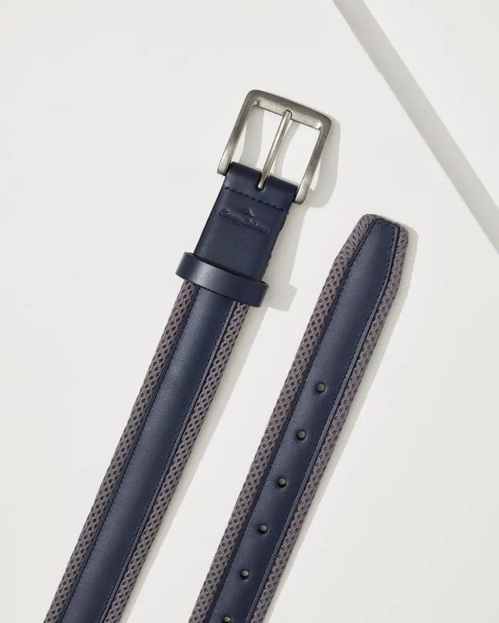 Men TwoTone Herringbone Stretch Belt Tankhaki Tommy Bahama Belts Men TwoTone Herringbone Stretch Belt Tankhaki Tommy Bahama Belts