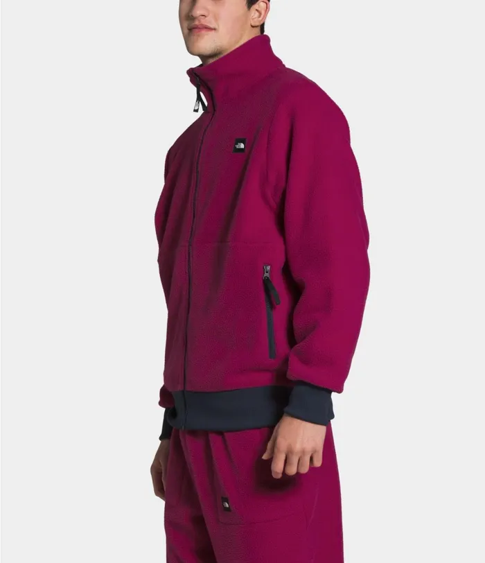 Mens Fleece The North Face Fleeski Full Zip FleeceEU Dramatic Plum