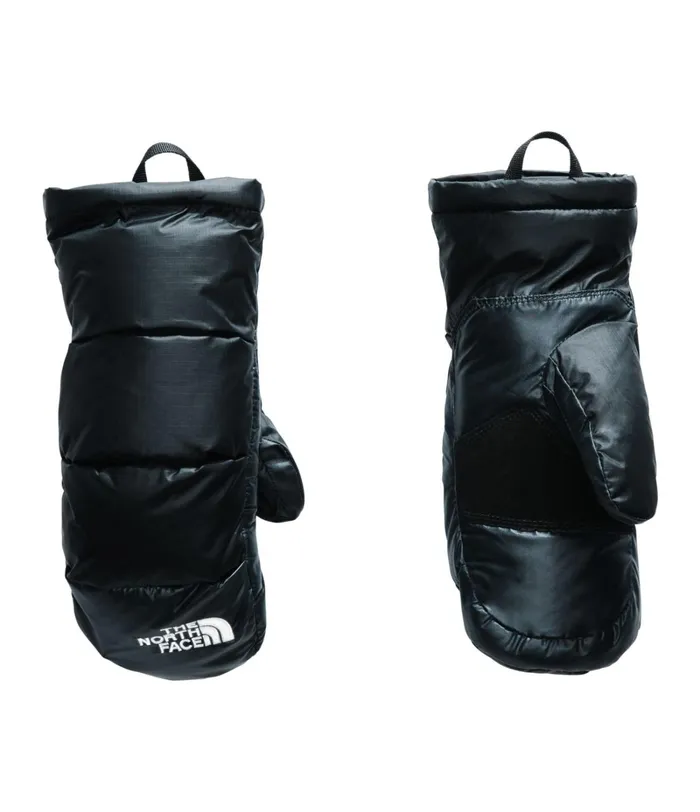 Mens Gloves The North Face Nuptse Mitts Tnf Black