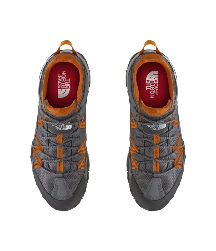 Mens Hiking The North Face Ultra 111 WP Zinc Greyburnt Orange