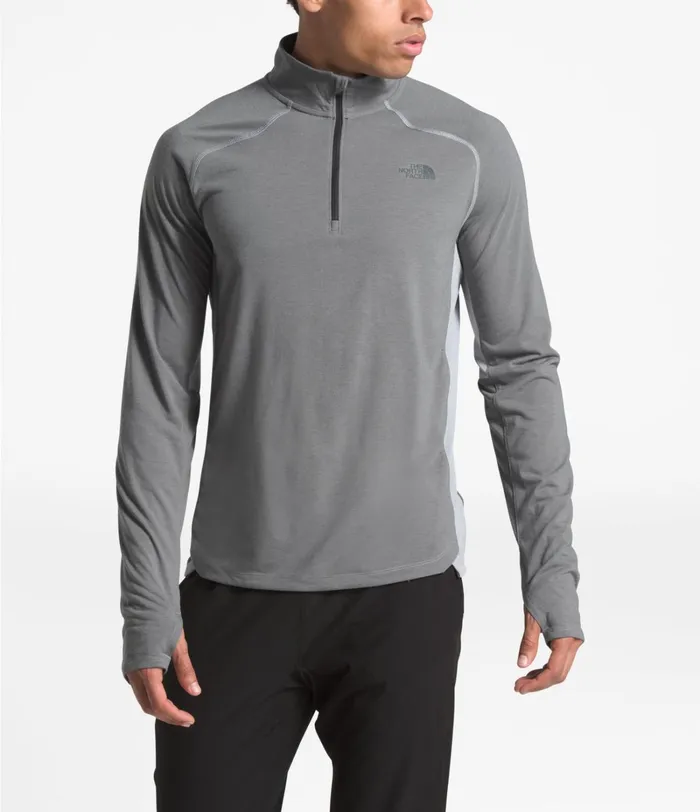 Mens Hoodies and Sweatshirts The North Face Essential Zip Pullover Tnf Medium Grey Heather