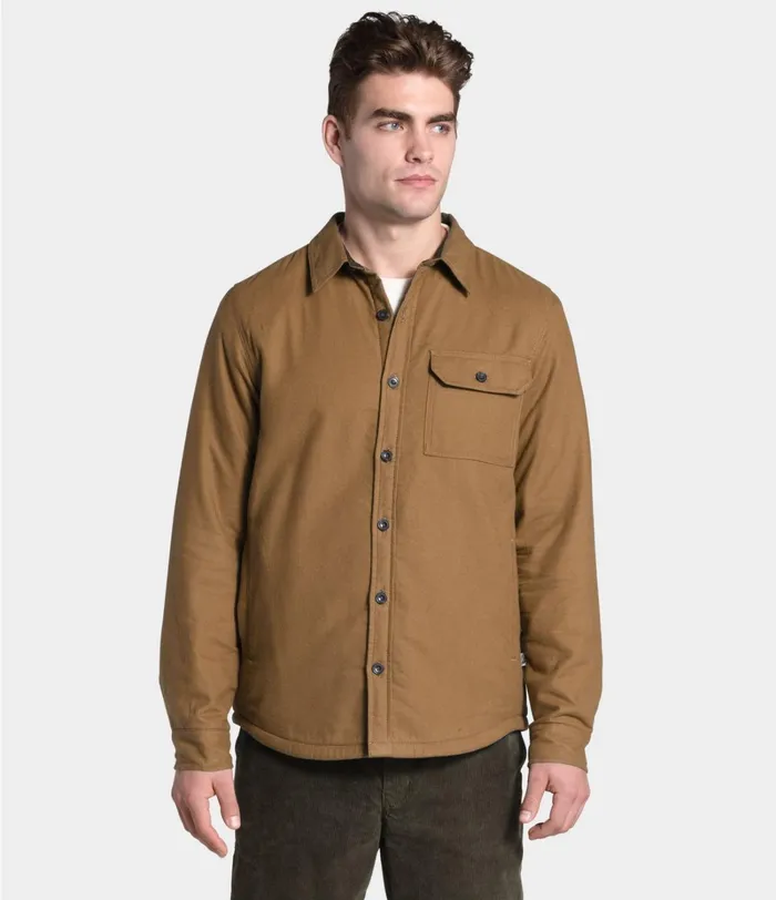 Mens Shirts and Polos The North Face Campshire Shirt Utility Brown