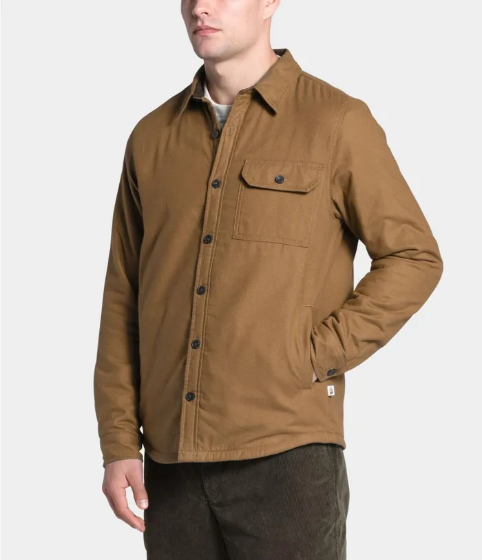 Mens Shirts and Polos The North Face Campshire Shirt Utility Brown