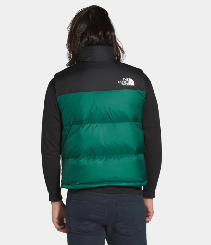Mens Vests The North Face 1996 Retro Nuptse Vest Evergreen