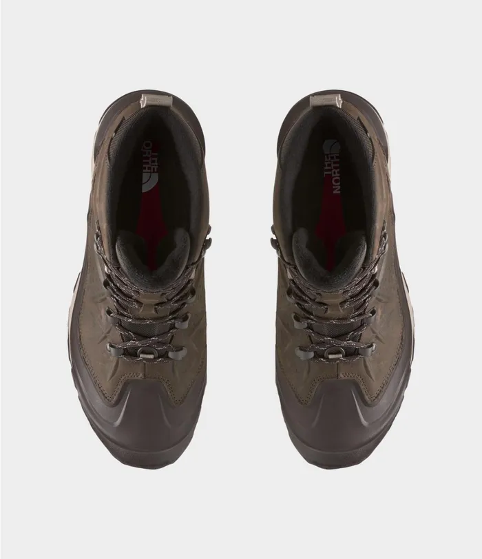 Mens Winter Boots The North Face Chilkat Evo II Coffee Browntnf Black