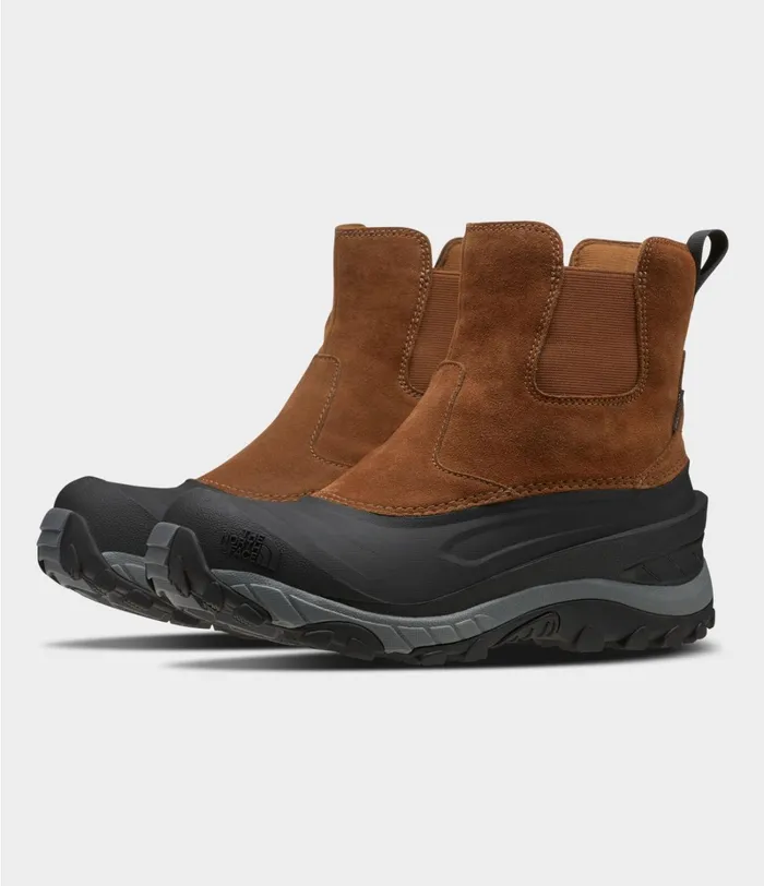 Mens Winter Boots The North Face Chilkat IV PullOn Monks Robe Browntnf Blck