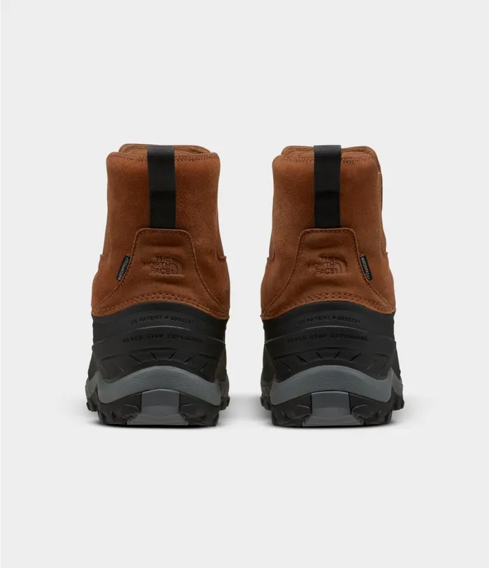 Mens Winter Boots The North Face Chilkat IV PullOn Monks Robe Browntnf Blck
