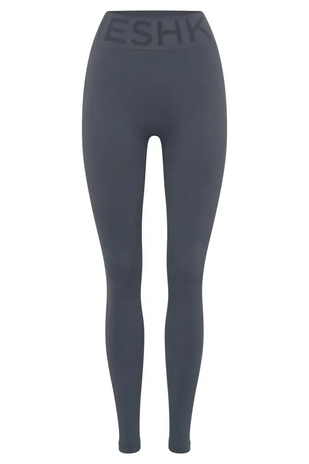Meshki Activewear Leia Seamless Leggings 8211 Charcoal Charcoal 8211 Women