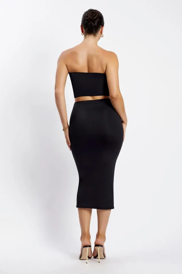 Meshki Crop Tops Dakota Tube Top 8211 Black Black 8211 Women