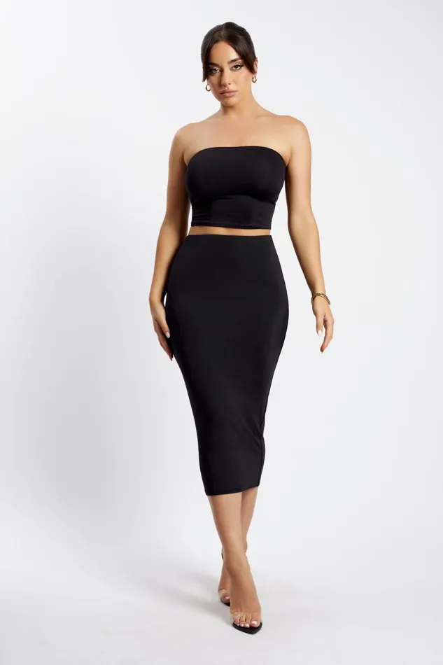 Meshki Crop Tops Dakota Tube Top 8211 Black Black 8211 Women