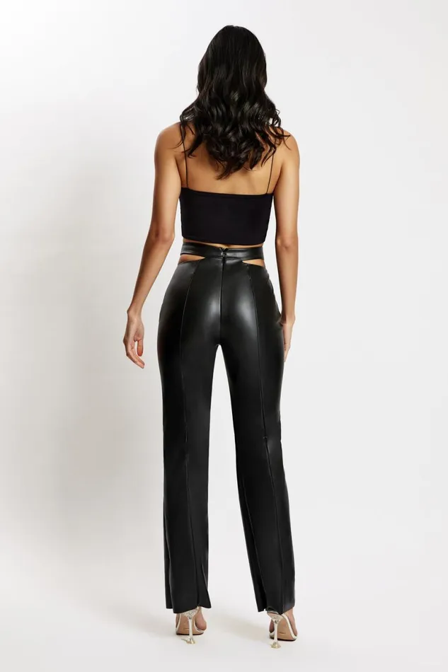 Meshki Crop Tops Yvonne Cami Crop Top 8211 Black Black 8211 Women