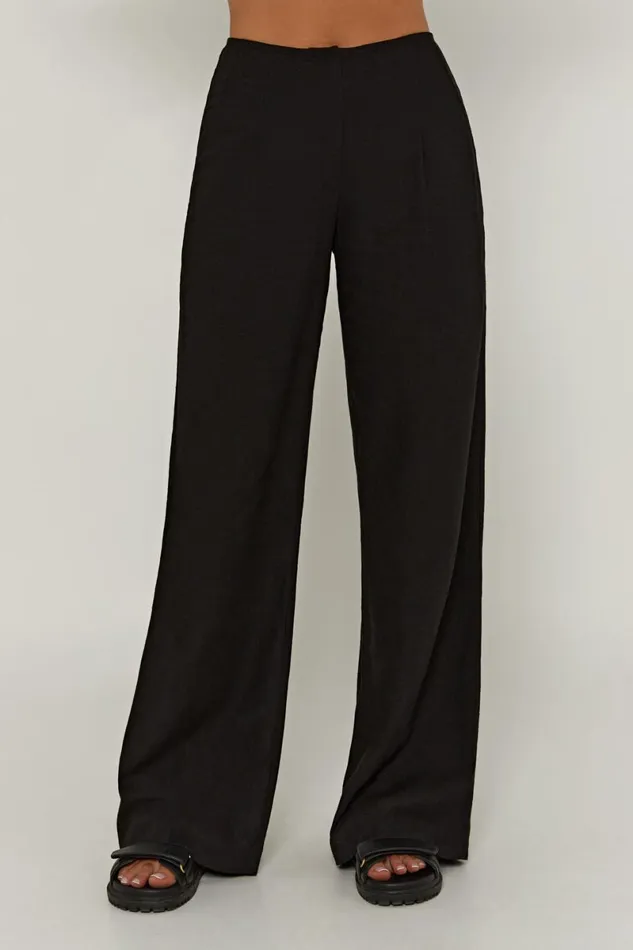 Meshki Pants Adina Linen Pant 8211 Black Black 8211 Women
