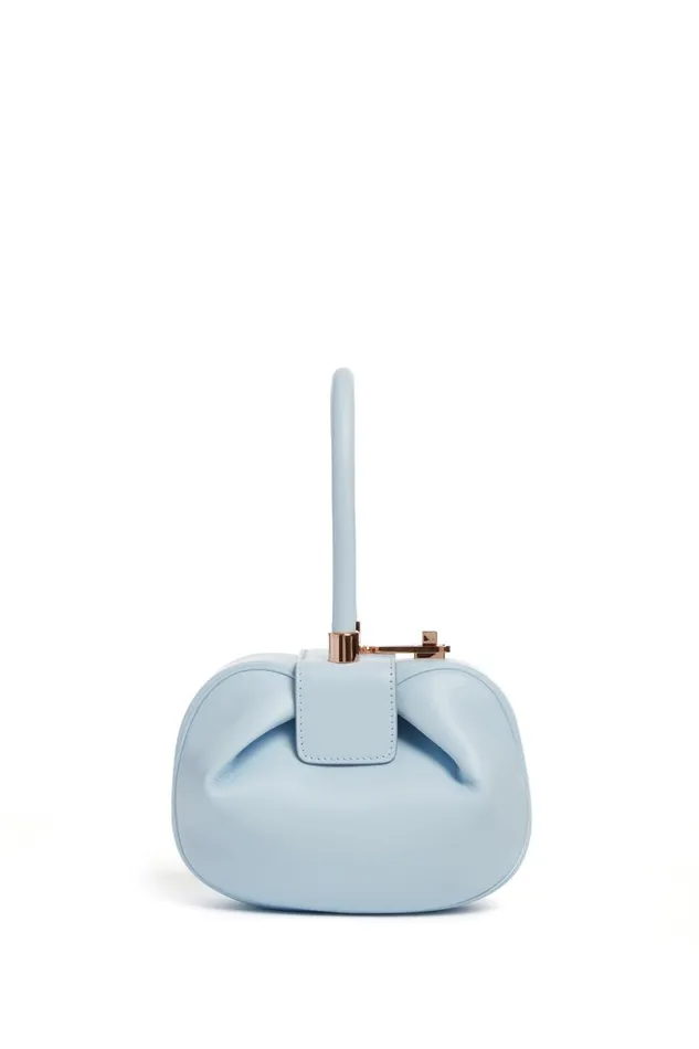 Mini Bags Women Gabriela Hearst Demi Bag In Light Blue Nappa Leather
