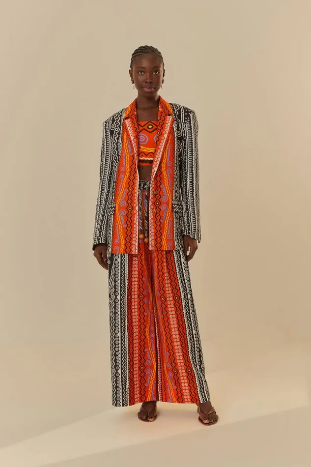 Mixed Myriad Blazer Women FARM Rio Blazers