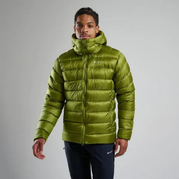 Montane AntiFreeze XT Hooded Down Jacket Dark Garnetacer Redneptune Blueblackslateeclipse Bluealder Green Mens Montane Down