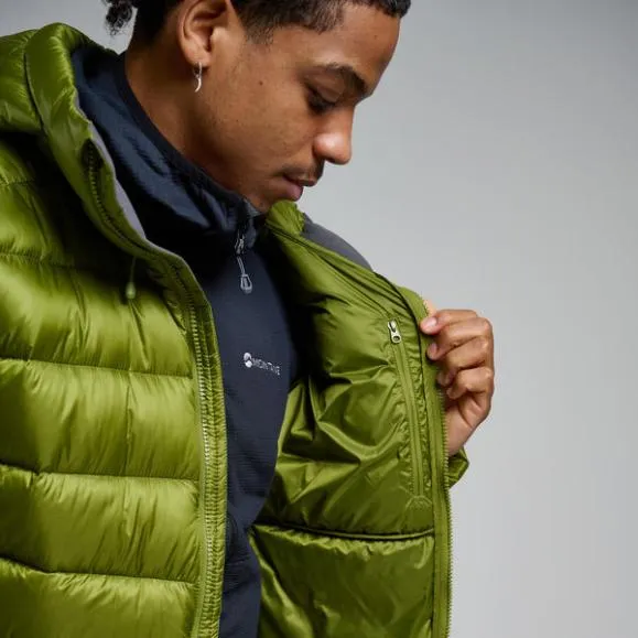 Montane AntiFreeze XT Hooded Down Jacket Dark Garnetacer Redneptune Blueblackslateeclipse Bluealder Green Mens Montane Down