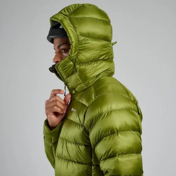 Montane AntiFreeze XT Hooded Down Jacket Dark Garnetacer Redneptune Blueblackslateeclipse Bluealder Green Mens Montane Down