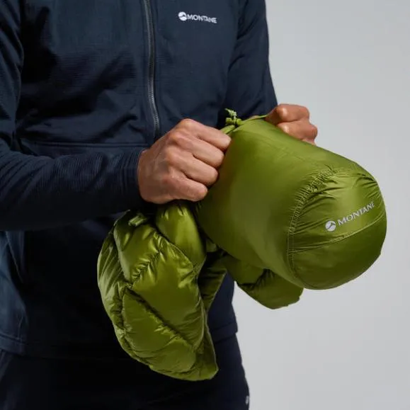 Montane AntiFreeze XT Hooded Down Jacket Dark Garnetacer Redneptune Blueblackslateeclipse Bluealder Green Mens Montane Down