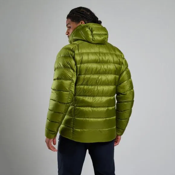 Montane AntiFreeze XT Hooded Down Jacket Dark Garnetacer Redneptune Blueblackslateeclipse Bluealder Green Mens Montane Down
