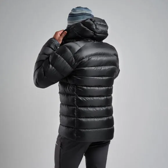Montane AntiFreeze XT Hooded Down Jacket Dark Garnetacer Redneptune Blueblackslateeclipse Bluealder Green Mens Montane Down