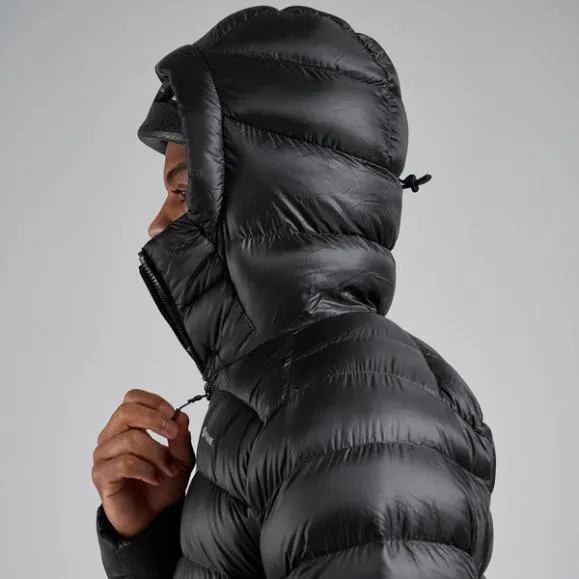Montane AntiFreeze XT Hooded Down Jacket Dark Garnetacer Redneptune Blueblackslateeclipse Bluealder Green Mens Montane Down