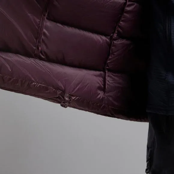 Montane AntiFreeze XT Hooded Down Jacket Dark Garnetacer Redneptune Blueblackslateeclipse Bluealder Green Mens Montane Down
