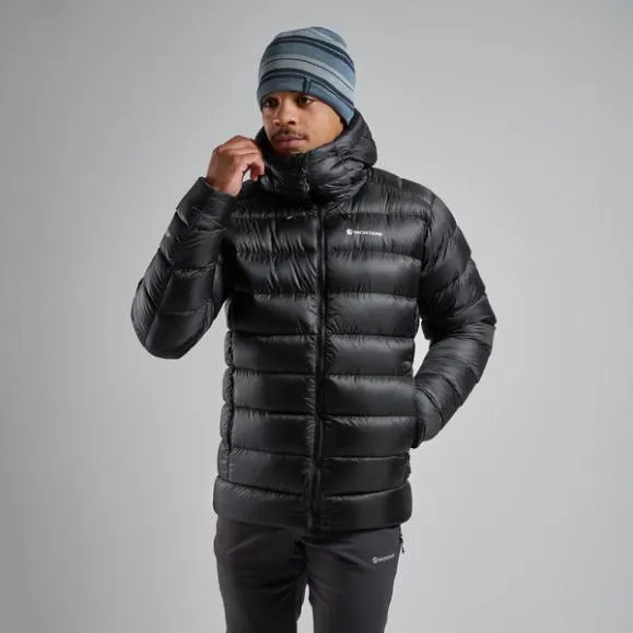 Montane AntiFreeze XT Hooded Down Jacket Dark Garnetacer Redneptune Blueblackslateeclipse Bluealder Green Mens Montane Down