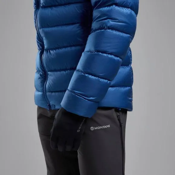 Montane AntiFreeze XT Hooded Down Jacket Dark Garnetacer Redneptune Blueblackslateeclipse Bluealder Green Mens Montane Down