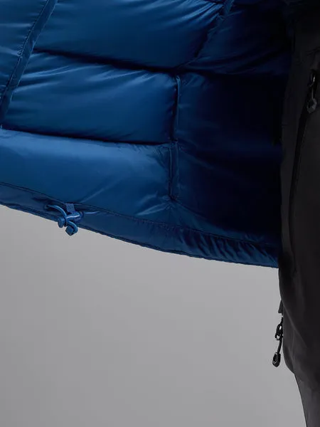Montane AntiFreeze XT Hooded Down Jacket Dark Garnetacer Redneptune Blueblackslateeclipse Bluealder Green Mens Montane Down