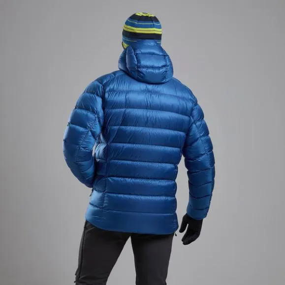 Montane AntiFreeze XT Hooded Down Jacket Dark Garnetacer Redneptune Blueblackslateeclipse Bluealder Green Mens Montane Down