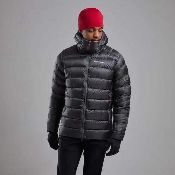 Montane AntiFreeze XT Hooded Down Jacket Dark Garnetacer Redneptune Blueblackslateeclipse Bluealder Green Mens Montane Down