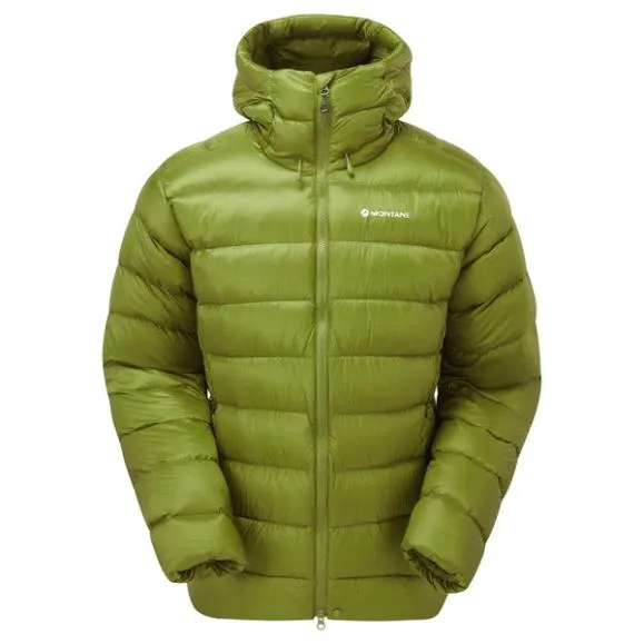 Montane AntiFreeze XT Hooded Down Jacket Dark Garnetacer Redneptune Blueblackslateeclipse Bluealder Green Mens Montane Down