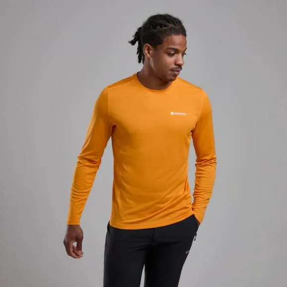 Montane Dart Long Sleeve TShirt Citrus Springnagami Orangestone Bluecaperblackdark Garneteclipse Blue Mens Montane Baselayers Montane Dart Long Sleeve TShirt Citrus Springnagami Orangestone Bluecaperblackdark Garneteclipse Blue Mens Montane Baselayers