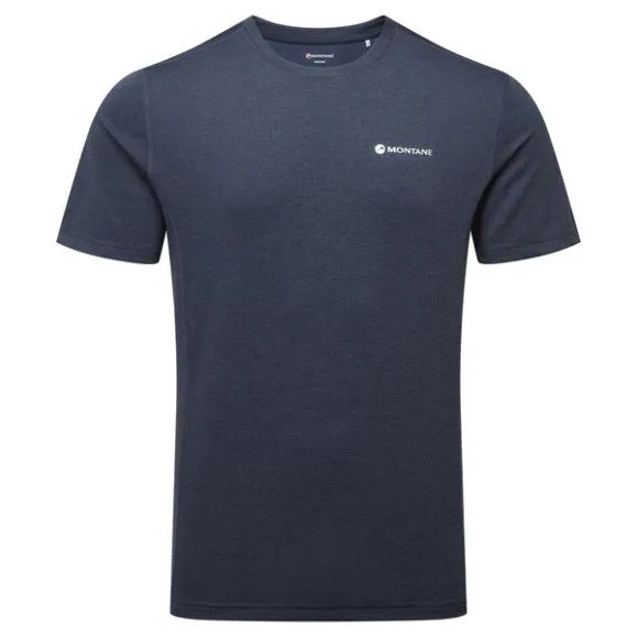 Montane Dart TShirt Eclipse Bluemoonscapenagami Orangestone Blueneptune Bluecaperblack Mens Montane Baselayers