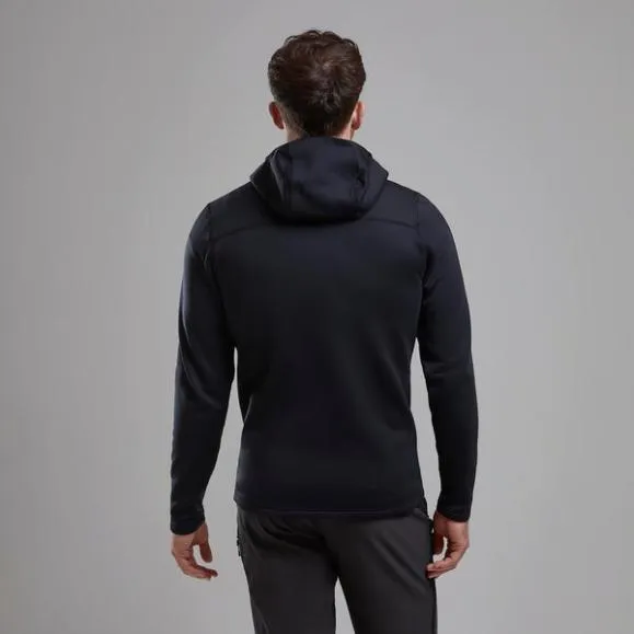 Montane Fury XT Hooded Fleece Jacket Eclipse Blueblackacer Redoak Green Mens Montane Fleece