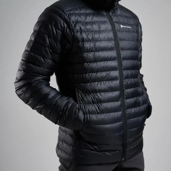 Montane Icarus Hooded Insulated Jacket Eclipse Bluedark Garnetblack Mens Montane Insulated