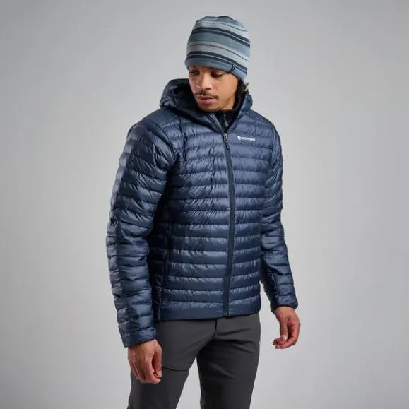 Montane Icarus Hooded Insulated Jacket Eclipse Bluedark Garnetblack Mens Montane Insulated