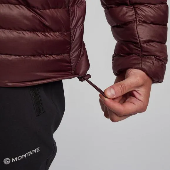 Montane Icarus Hooded Insulated Jacket Eclipse Bluedark Garnetblack Mens Montane Insulated