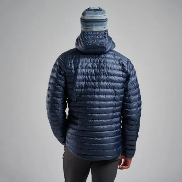Montane Icarus Hooded Insulated Jacket Eclipse Bluedark Garnetblack Mens Montane Insulated