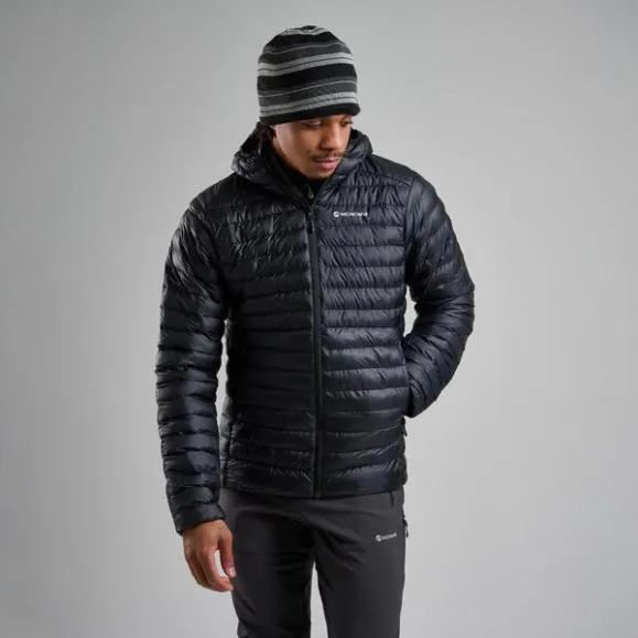 Montane Icarus Hooded Insulated Jacket Eclipse Bluedark Garnetblack Mens Montane Insulated