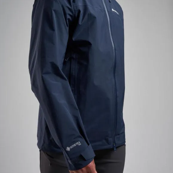 Montane Phase Pro Shell Waterproof Jacket Eclipse Blueblack Mens Montane Waterproof