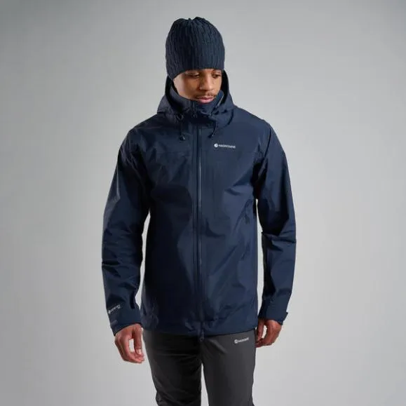 Montane Phase Pro Shell Waterproof Jacket Eclipse Blueblack Mens Montane Waterproof